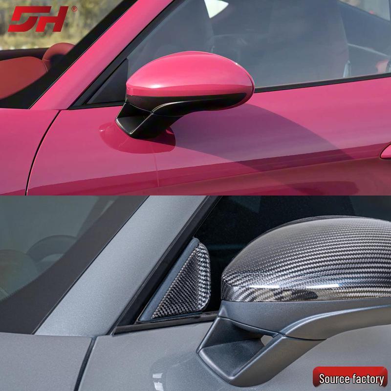 

Premium Carbon Fiber Window Triangle Panel for Porsche 718 (2016-2023), Easy Installation Yes