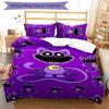 3-delige Poppy Playtime patroon beddengoedset dekbedovertrekset bevat dekbedovertrek & kussenslopen, perfecte decoratie voor de slaapkamer voor alle seizoenen & cadeau