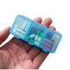 Mini 3Grids Pill Case Portable Pill Storage Box Holder Organizer Medicine Box  Morning