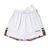 SPALDING Practice Pants, African Batik Hem, White, Size XL (SMP25003)