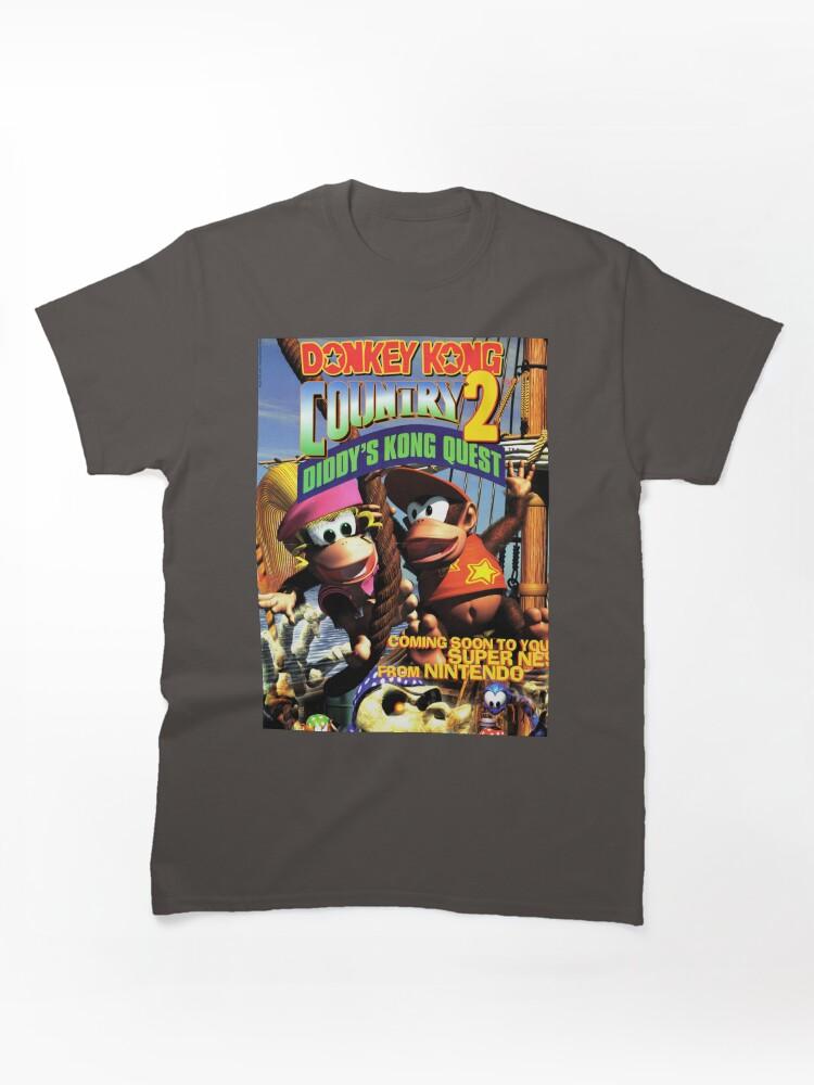 Donkey Kong Donkey Kong Country 2 game poster Classic T-Shirt