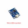 1/3/5pcs Type-C Micro Mini USB 5V 1A 18650 TP4056 Lithium Battery Charger Module Charging Board With Protection Dual Functions