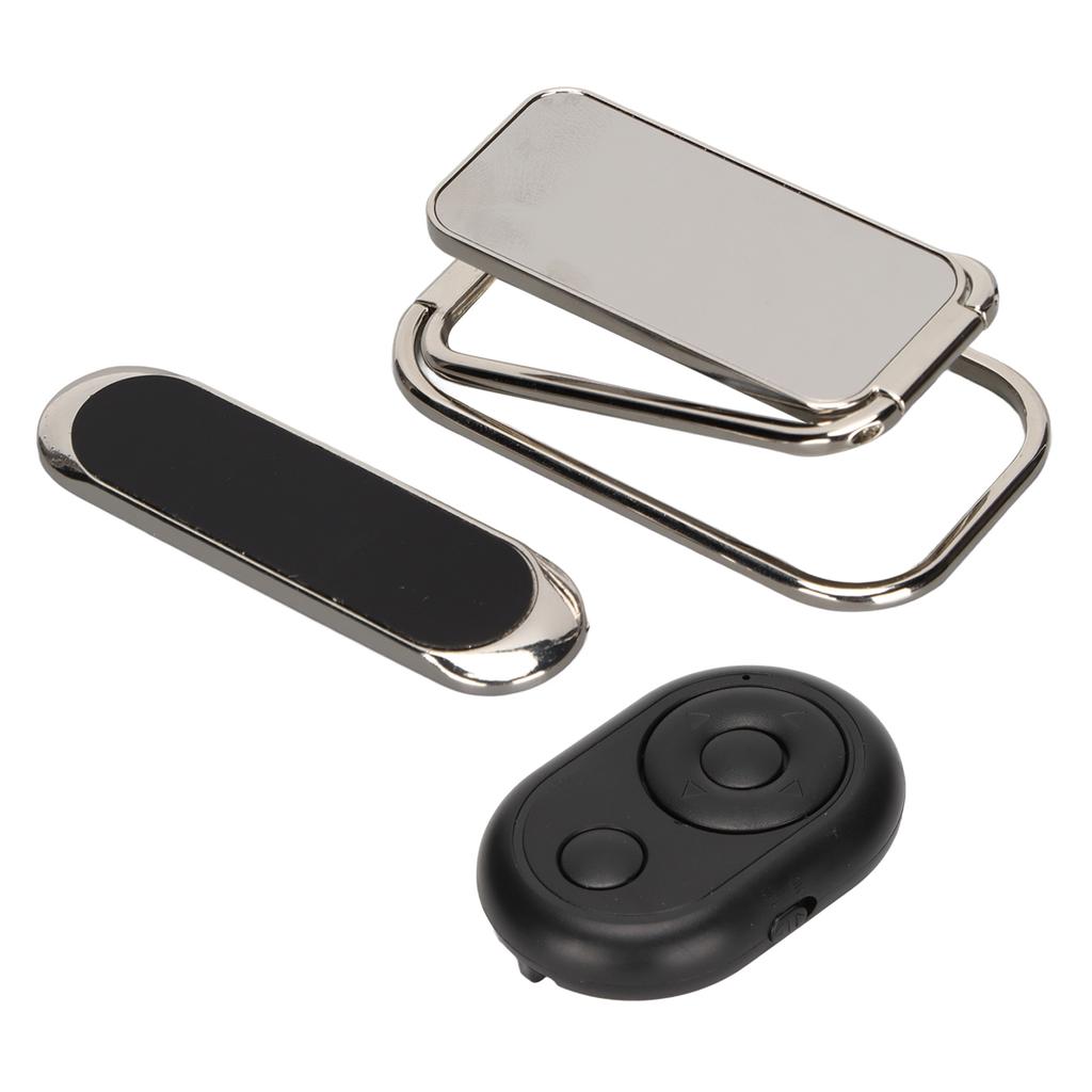 Bluetooth Camera Remote Control Multifunctional Mini Selfie Button Clicker with Brackets for