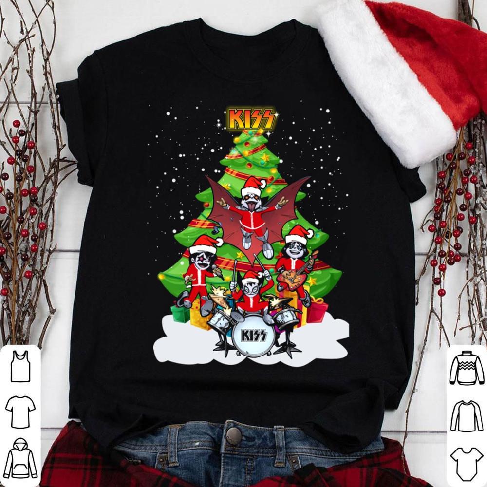 

Kissmass Christmas Tree band T-shirt Cotton Tee For Men Women S-234XL VN2433 Unisex T-Shirt XXL