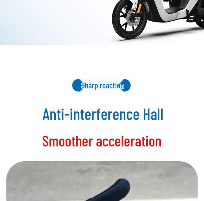 10-Piece Equal Diameter Twist Grip Throttle Set for Tai Ling & Aima Electric Bicycles