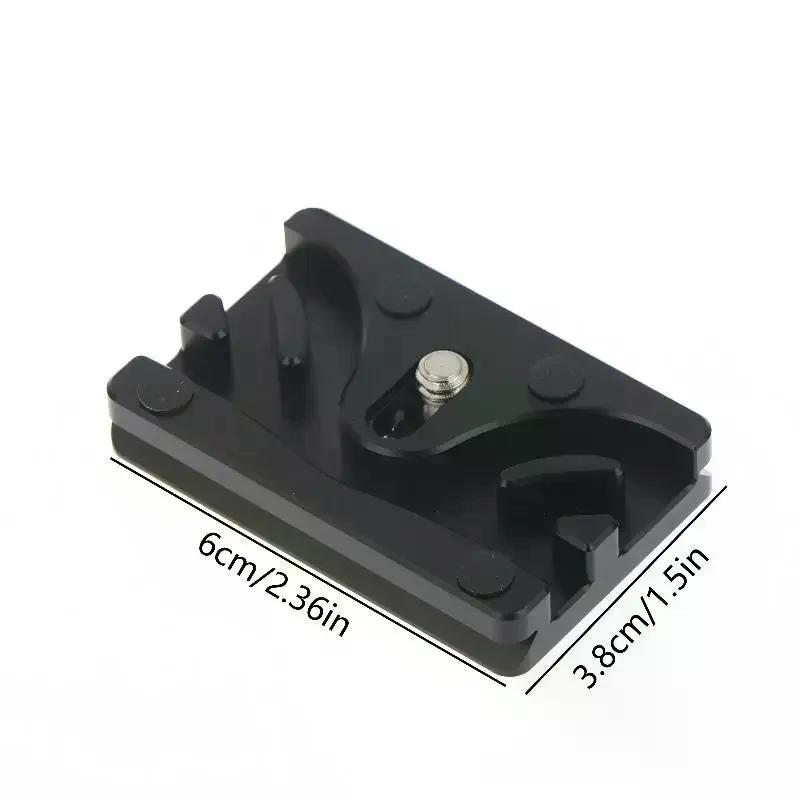 Arca Compatible Tether Cable Clamp, 1/2 Pieces Universal Camera Cable Holder for Tripod