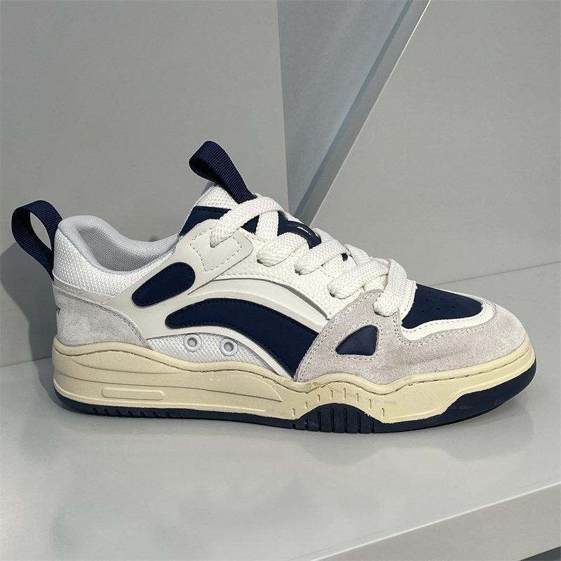 New comfortable and breathable low-top color matching sports and leisure board shoes tt