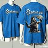Sabaton Maglietta Regalo per Fan Unisex Unisex Harajuku Oversize Unisex Manica Corta Streetwear Alta Qualità Coppie Moda Classica