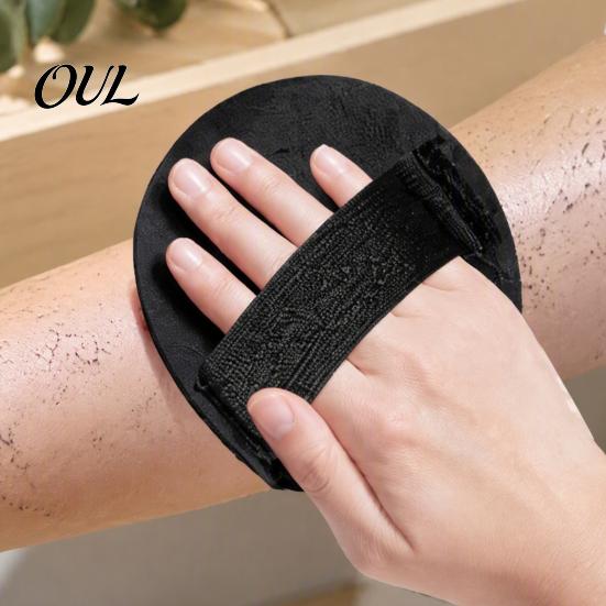 Dead Skin Remover for Shower Exfoliating Bath Scrubber Glove with Strap, Ergonomic Deep Cleansing Back Mitt, Lightweight Quick-drying Accessory