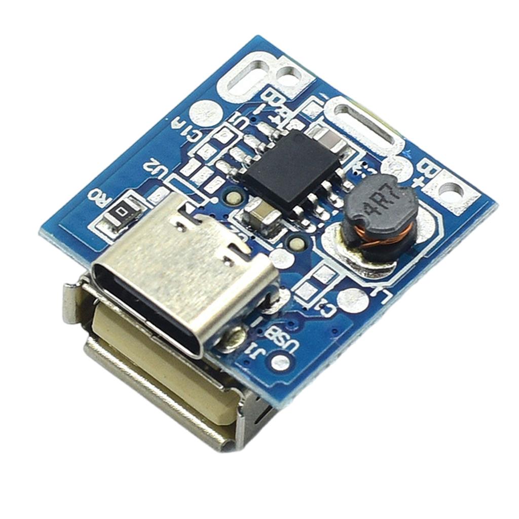 Pack of 10pcs 5V Step Up Board for Lithium Battery Charging Protections with Built-in Intelligent Temperature Control