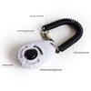 Dog Training Clicker Pet Cat Plastic New Dogs Click Trainer Aid Tools Adjustable Wrist Strap Sound Key Chain Dog Supplies
