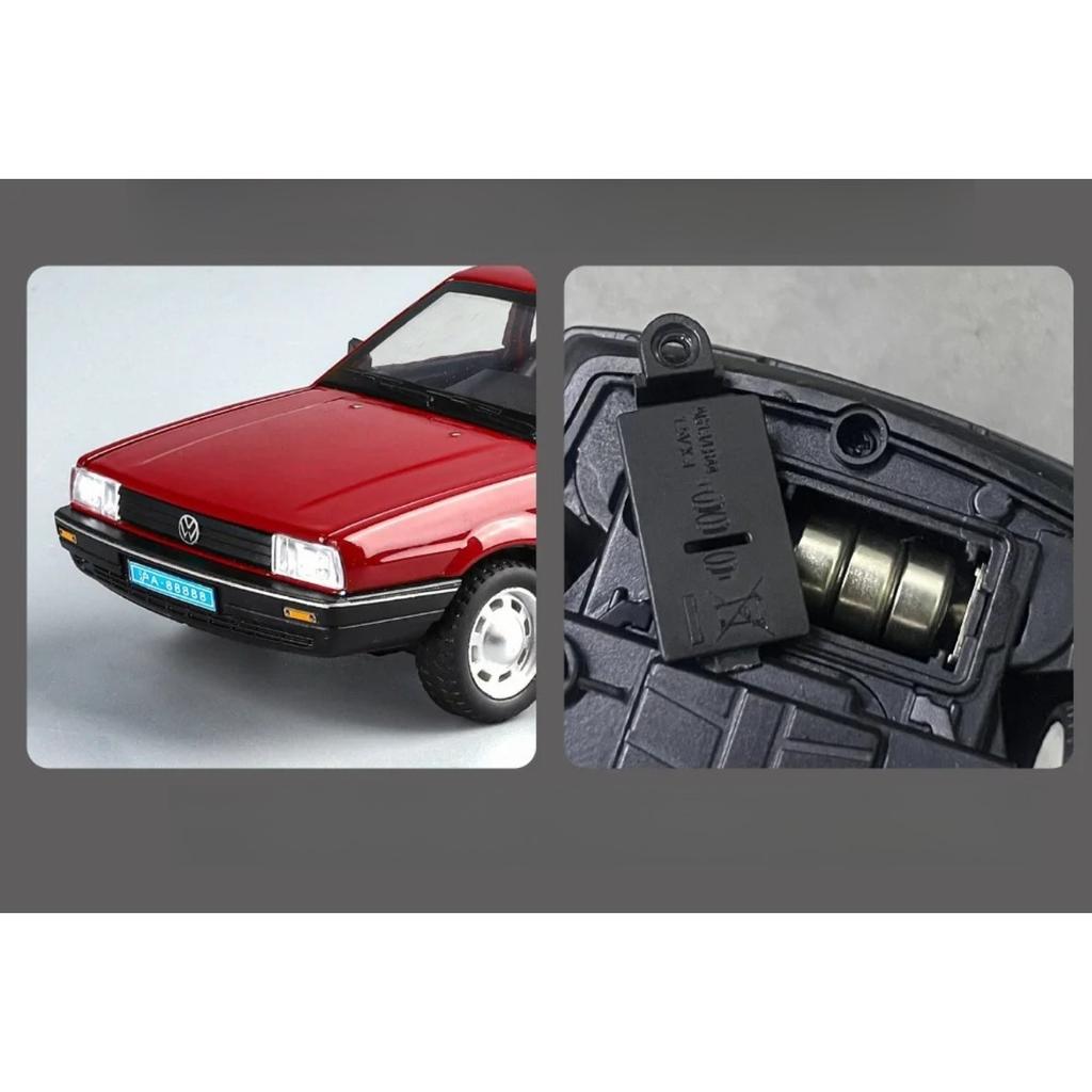 1/24 Santana Taxi Alloy Model Collection Living Room Car Decoration Toys Gifts