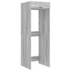 Mobile per Lavatrice con Porta Grigio Sonoma 67,5 x 68 x 200 cm