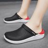"2024 Men's Breathable Non-Slip Summer Sandals: Soft Bottom Hole Beach Shoes"