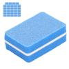 30 Stück Nagelpufferblock Professioneller Salon Mini Tragbarer Nagelpolier-Schleifblock Manikürewerkzeug Blau