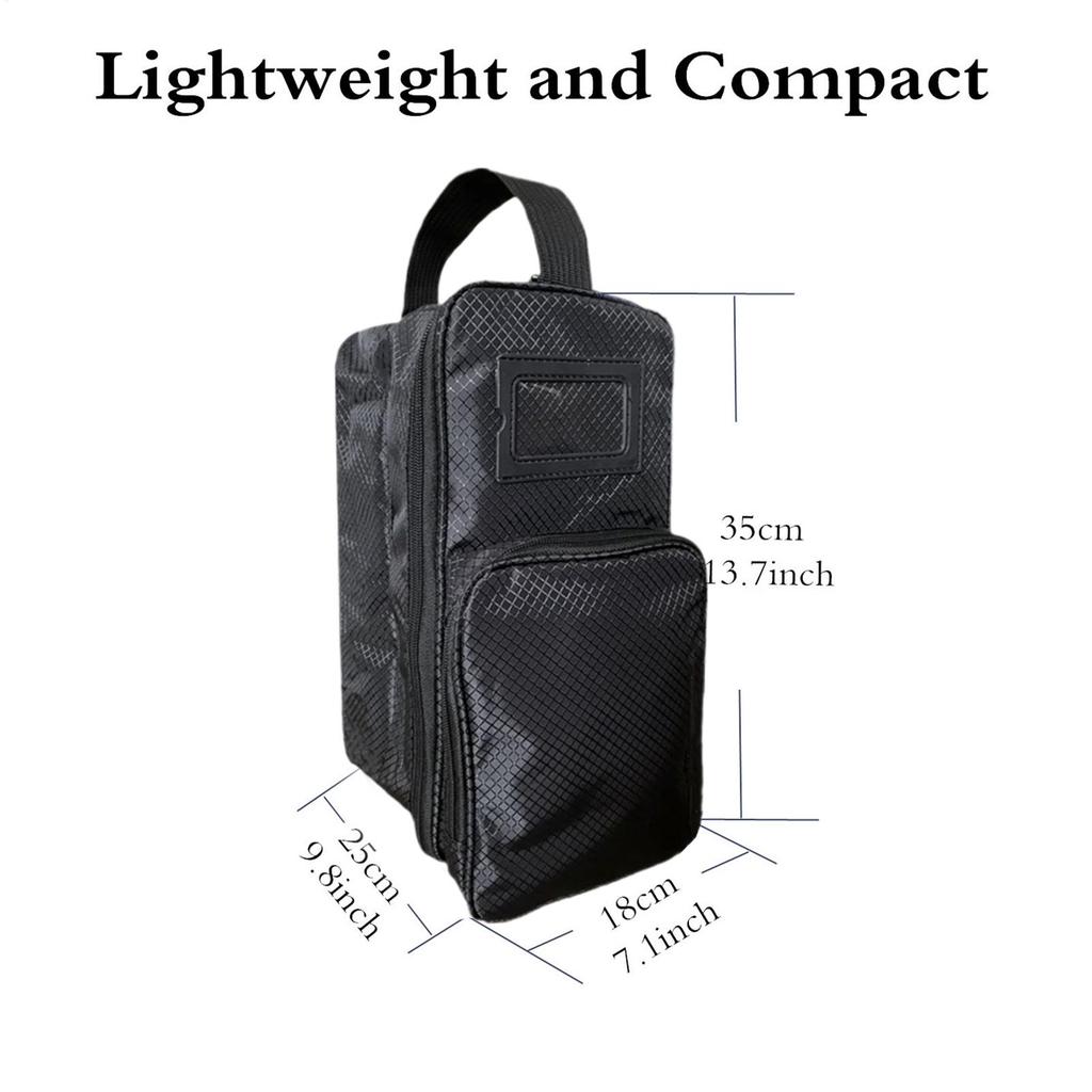 Golf Shoe Bag Golf Accessories Organizer Shoe Carrier Bag For Enthusiasts Professionals Players Travel Club Tournament Course
