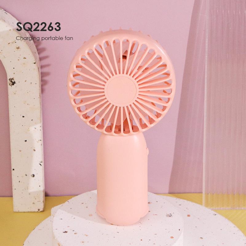 Portable USB Charging Mini Fan with Large Wind Power and Custom Logo Options Best-selling Style