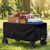 Compacts Folding Cover for Outdoor Garden Carts Water Resistant Light Weight Protective for Travel and Picnics