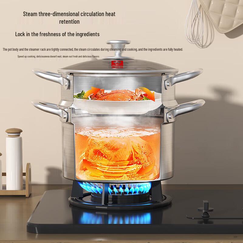 KOBACH 304 Edelstahl Dampfgarer