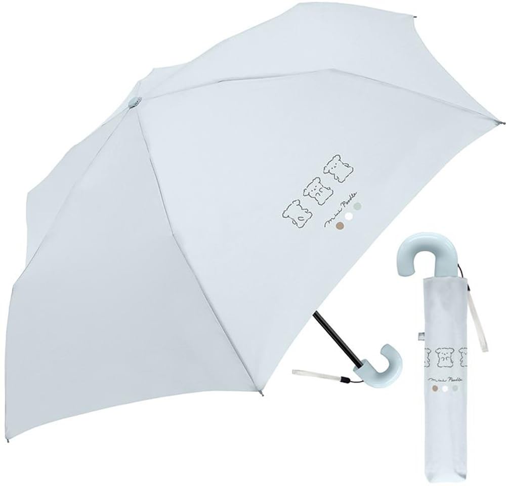Krux Folding for Sun and Mini Animal Poodle 128878 Children's Umbrella, 50cm, Rain, Design,