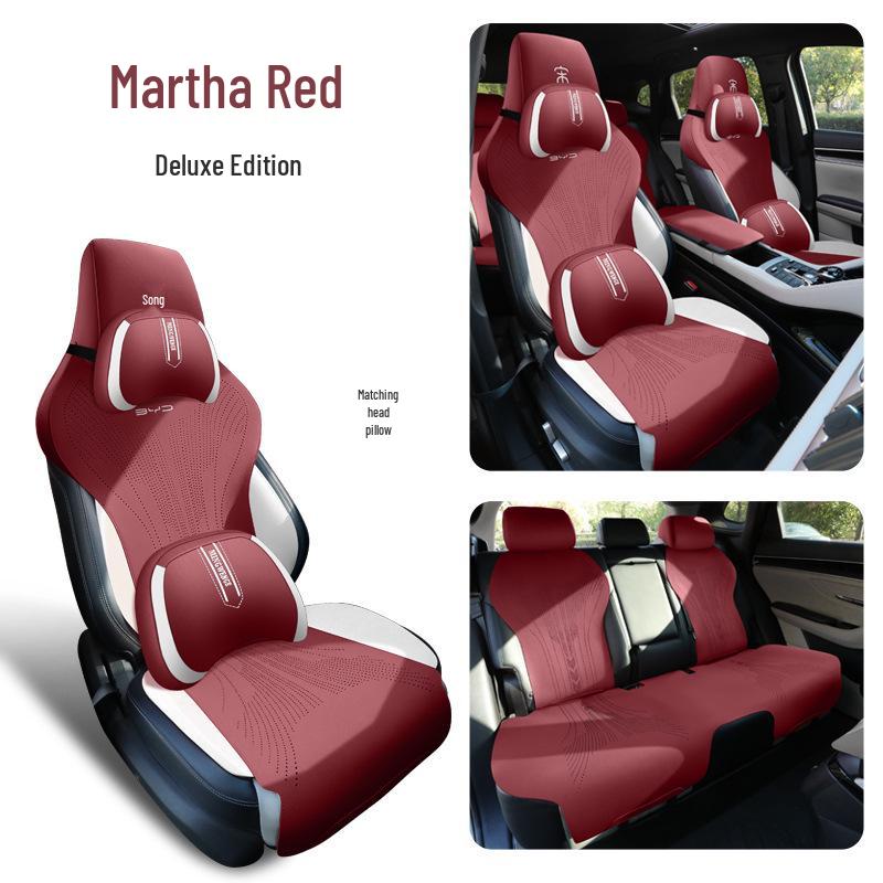 BYD Song PRO Suede Car Seat Cushion - All-Season Saddle Pad