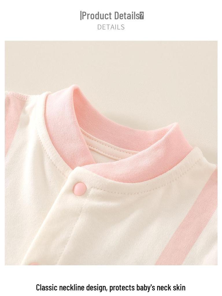 Newborn Cotton Onesie: Unisex Baby Romper for Autumn and Spring