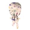 Fashionable Halloween Print Work Cap, Casual Women's Ponytail Cap, Wash Cap, Baotou Cap