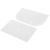 1 Set Monitor Stand Grommet C Clamp Installation Hole Reinforcement Plate For Desktop Steel Bracket Mounting Stability Metal