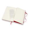 Moleskine Notebook Classic Notebook Hardcover Plain Large Size X Red QP062R (13cm 21cm)