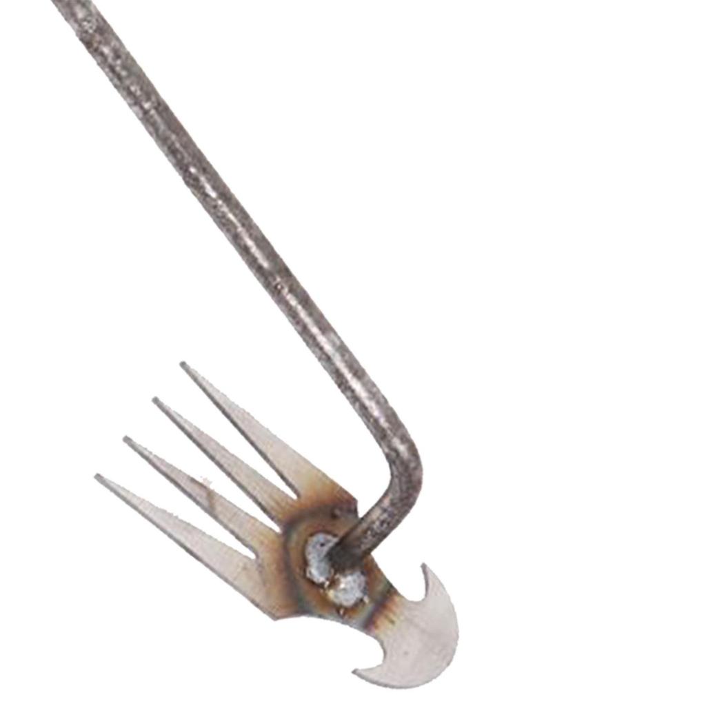 Uprooting weeder hand cultivator rake hoe tiller purpose garden weeder hand
