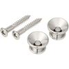 SCUD Strap Pin Fender Style 2pcs Set Nickel with Screws EP-2N