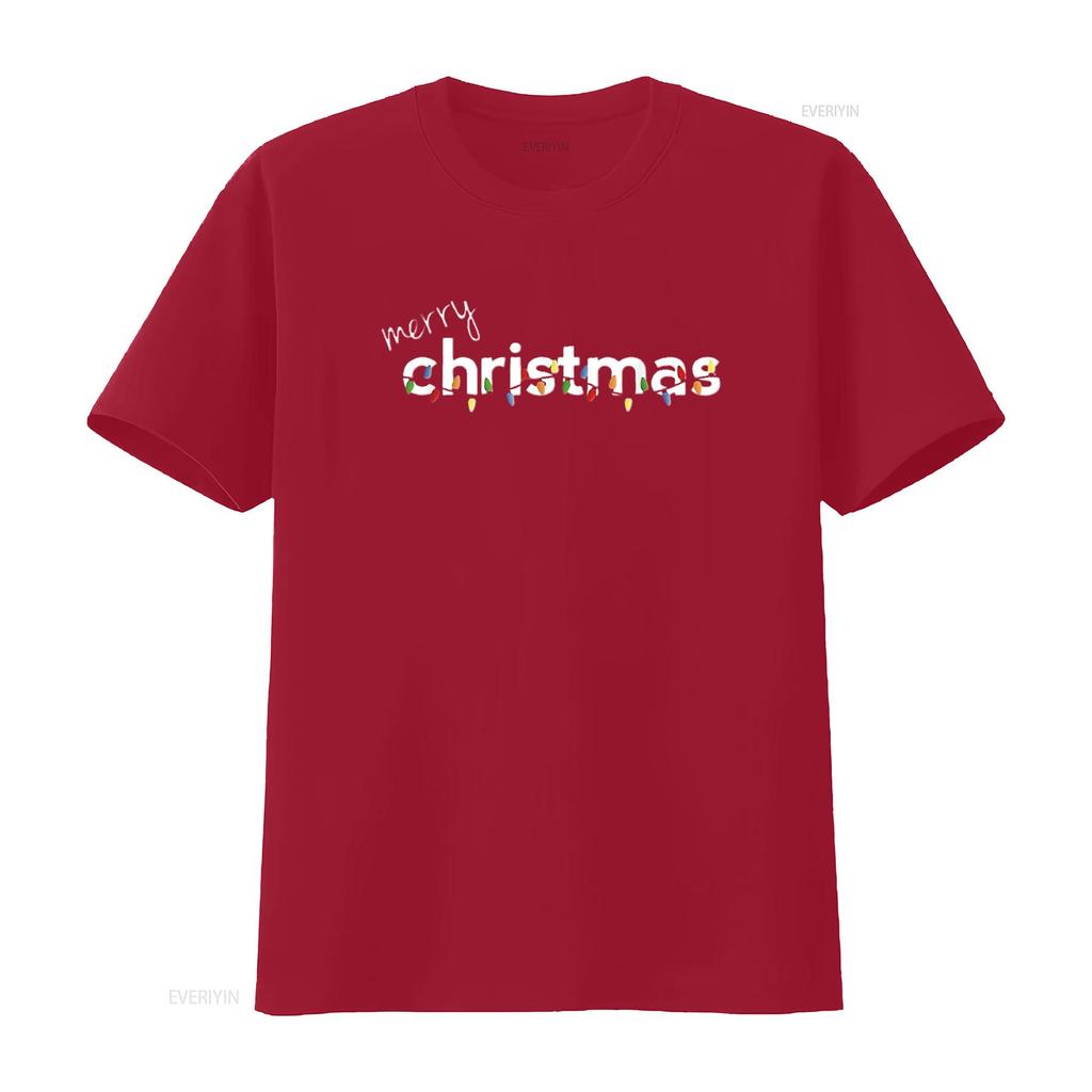 Merry Christmas T ShirT s Boys Girls Black Large vintage Washed Versatile Top For Everyday Wear graphic Comfortable Unisex