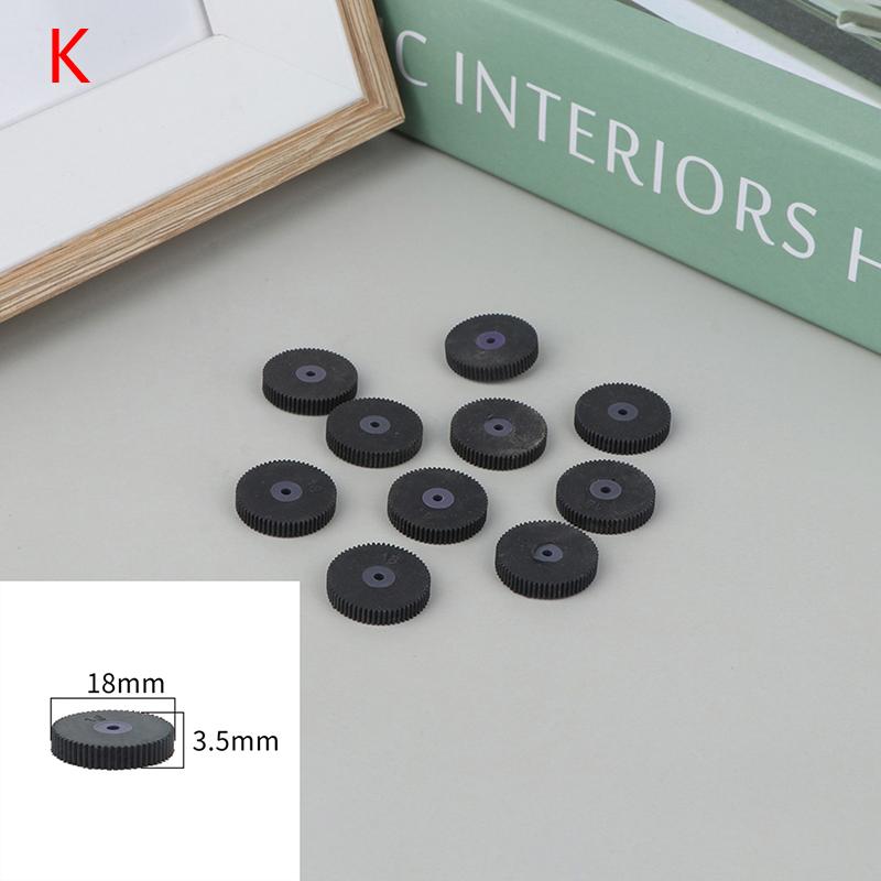 10Pcs Diy Racing Vehicle Toys 1:64 Car Wheels For Rubber Tire With Wheel Axle Model Modified Part Dia 2Mm 2.5Mm 3Mm