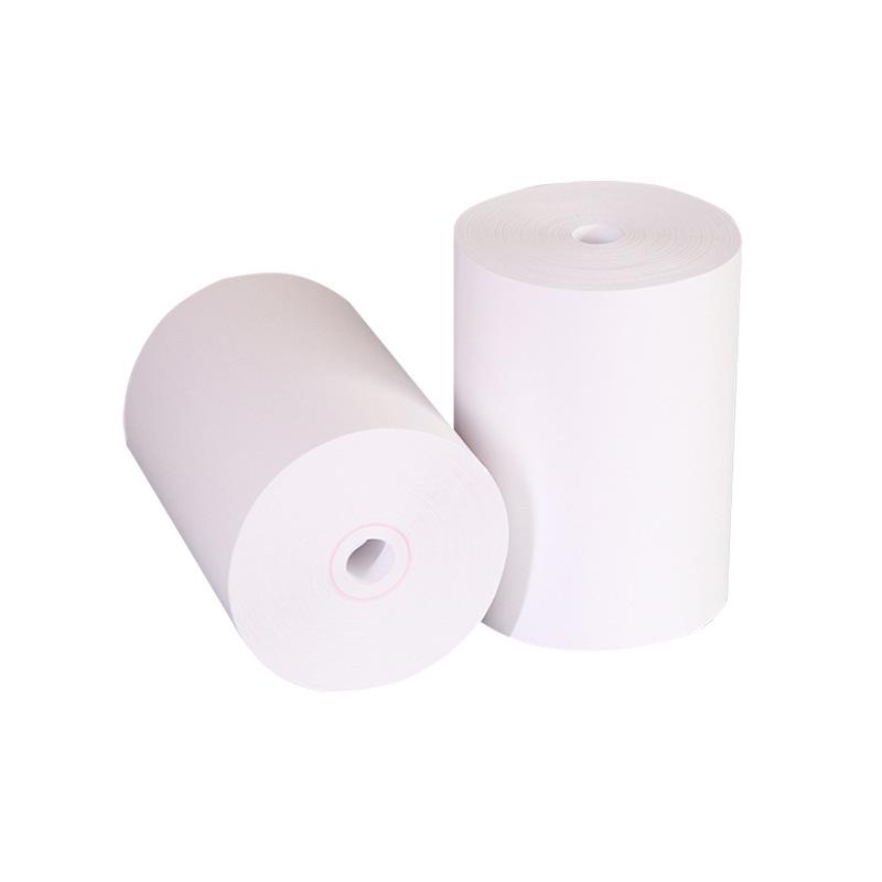 80x60 Coreless Thermal Receipt Paper for Printers - 80MM x 60MM Rolls for Hotel & Kitchen Use