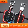 Interior Mouldings Zinc Alloy Car Smart Remote Key Case Cover Protective Shell Fob for BMW I3 I8 Series CAR interior Key Bag Key