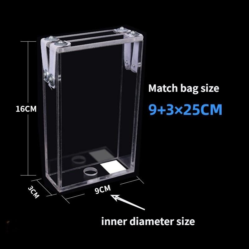 Square Rice Brick Cereal Crop Mold Shaping Transparent Acrylic Rice Brick Bags Mold Coarse Grain Packaging Vacuum Bag Forming Box Molds
