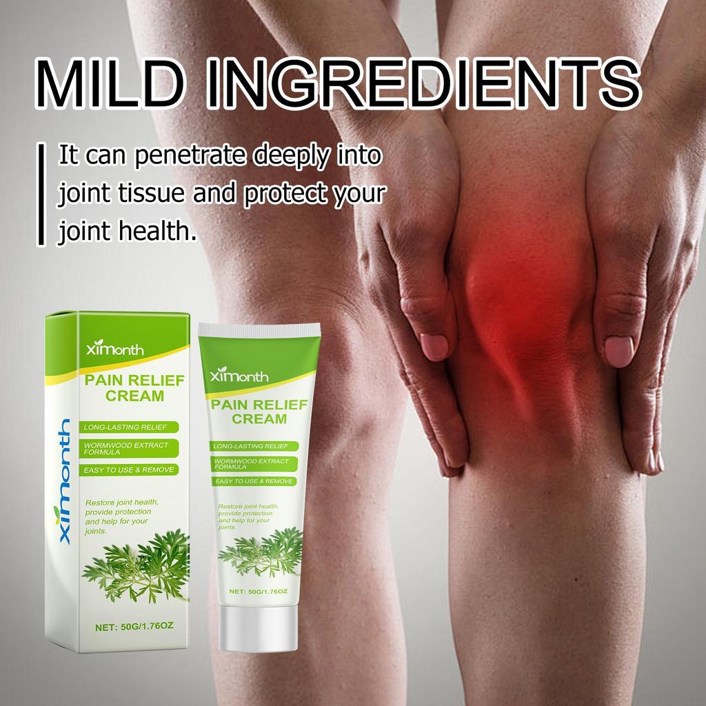 50g Wormwood Tendon Pain Relief Cream Relieve Hand and Foot Joints Lumbar Cervical Knee Tendon Pain Cream