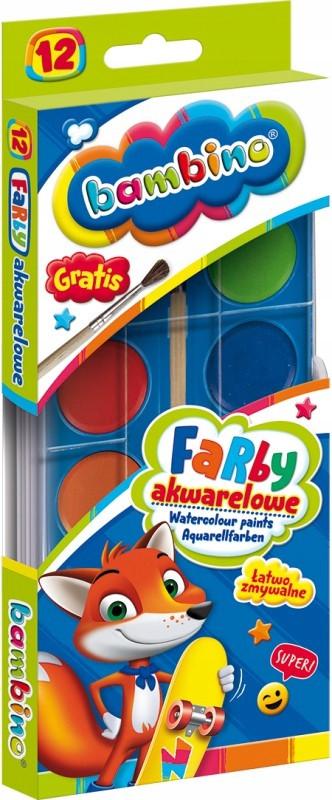 Majewski Watercolour Paints Bambino 12 Colours