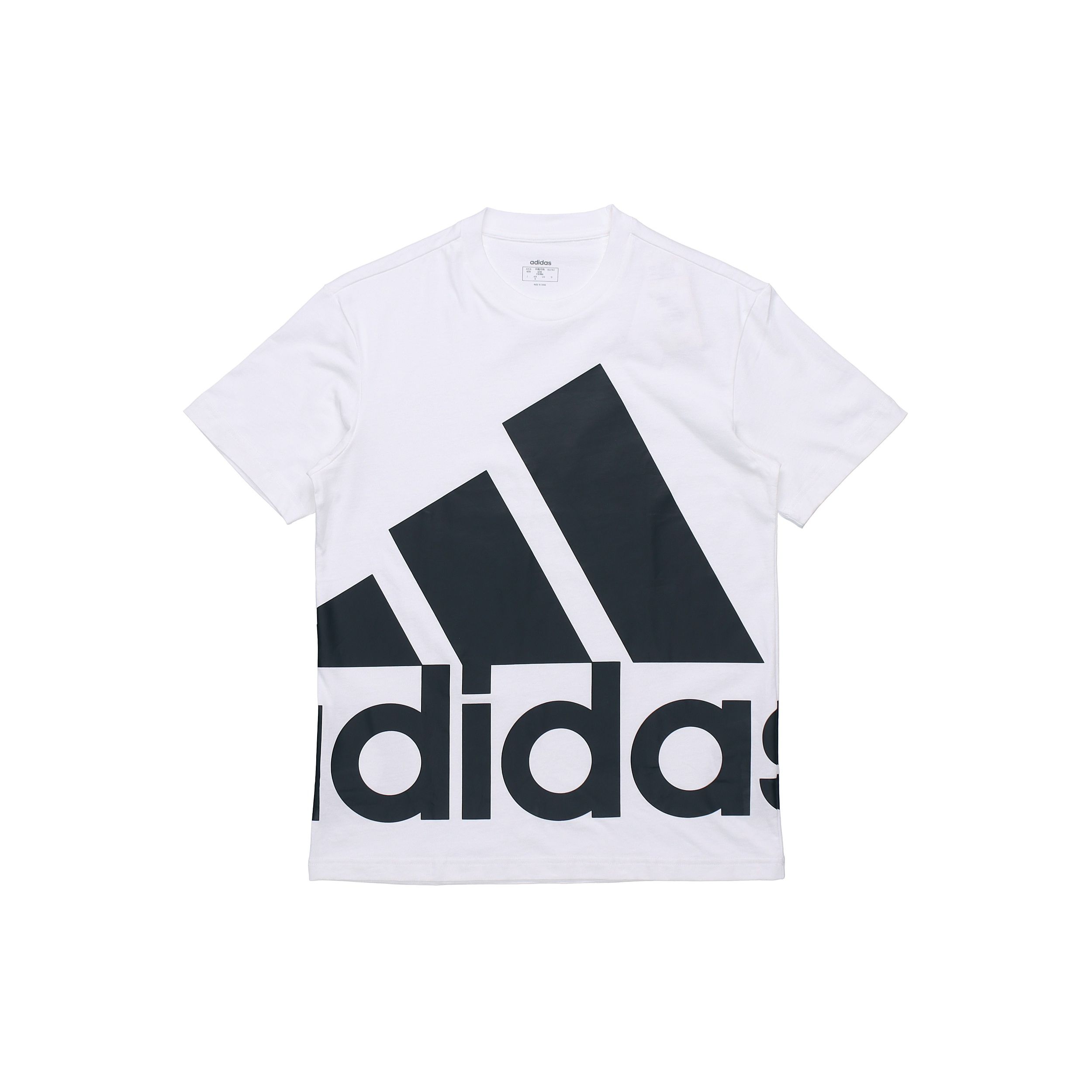 

Adidas Sportstyle Logo Футболка с коротким рукавом Мужские топы Белые GK3328 L