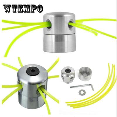 1Set Grass Trimmer Head With 4 Lines Brush Lawn Mower Cutting Line Head For Strimmer Replacement
