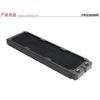 FREEZEMOD computer water cooling Copper radiator 14 flat tube single layer copper fin for 12cm fan. TSRP-TW360