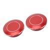 2pcs Motorcycle Frame Hole Cap CNC Aluminum Dustproof Frame Hole Plugs for CMX1100 Red