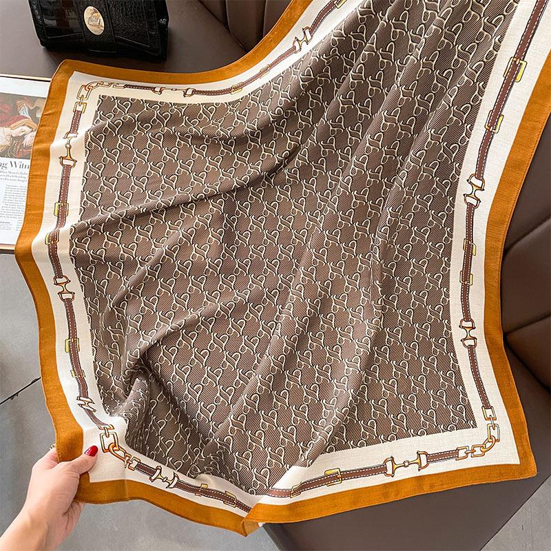 

90 * 90 см новый квадратный шарф многофункциональный декоративный модный шарф двойного назначения шаль носить солнцезащитный крем зима тепло 90*90cm