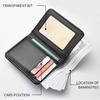 1pcs Universal Car Soft Wallet Leather Mini Credit Card Purse Portable Wallet