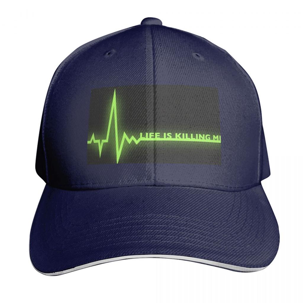Life is killing me Baseball Cap Golf Hat Baseball Cap Designer Hat fishing caps Unisex Hats For Unisex Womens