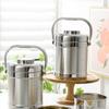 Stainless Steel Food Storage Containers Large Capacity Insulated LunchBox Workers Meal Box  Travel