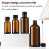 5/10/15/20/30/50/100ml Braune / Klare Nachfüllbare Nagellackflaschen Touch-up Aufbewahrungsbehälter Mit Pinselkappe DIY Bastelbehälter