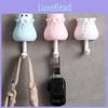 Cute And Charming Abs Adhesive Wall Hooks No Drilling Needed For Home Organization