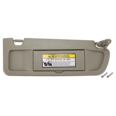 Sestava sluneční clony pro pravého spolujezdce Motoforti se zrcátkem, plastová, pro Honda Civic 2009-2011, béžová, číslo dílu 83230-SNA-A01ZE