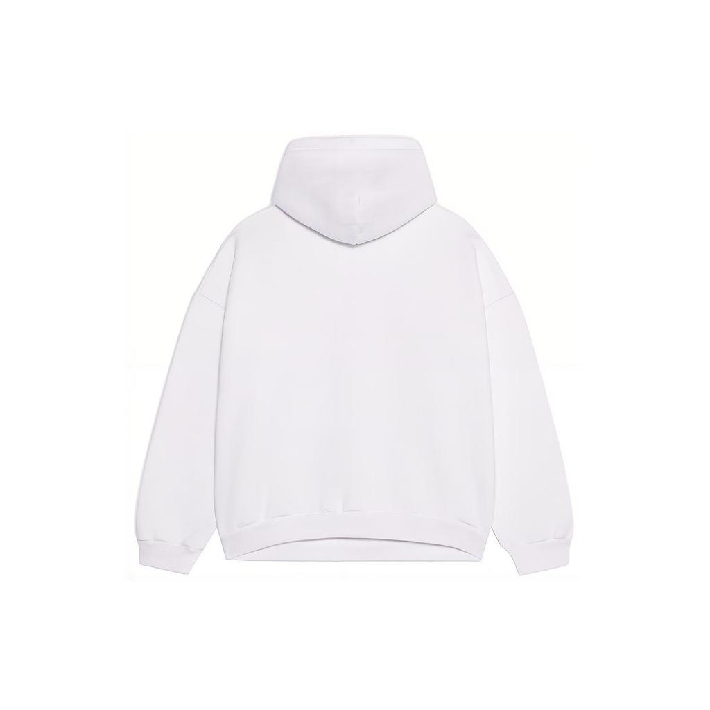 Balenciaga Wide Fit Hoodie 'White/Bubblegum' 675003TLVF29014